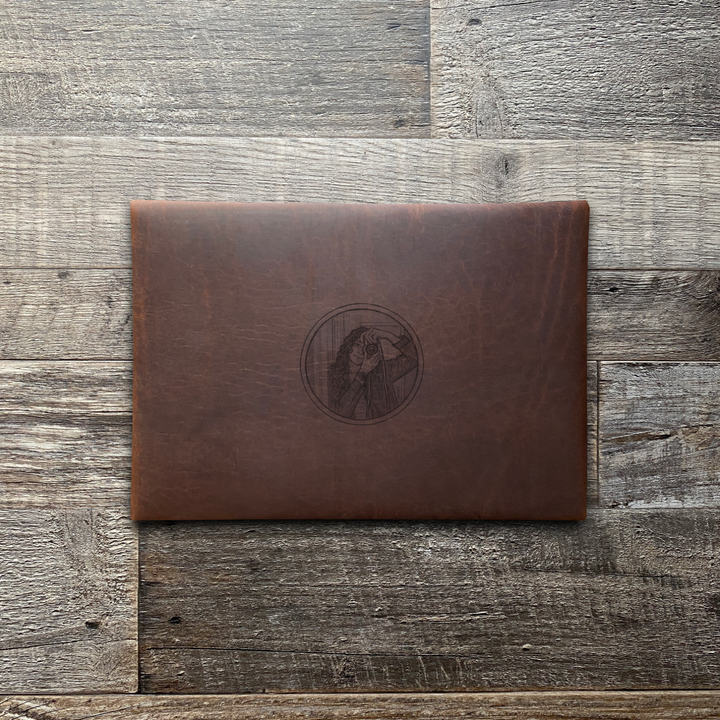 Custom Order -  Jake S - 16" Leather Sleeve 20251021