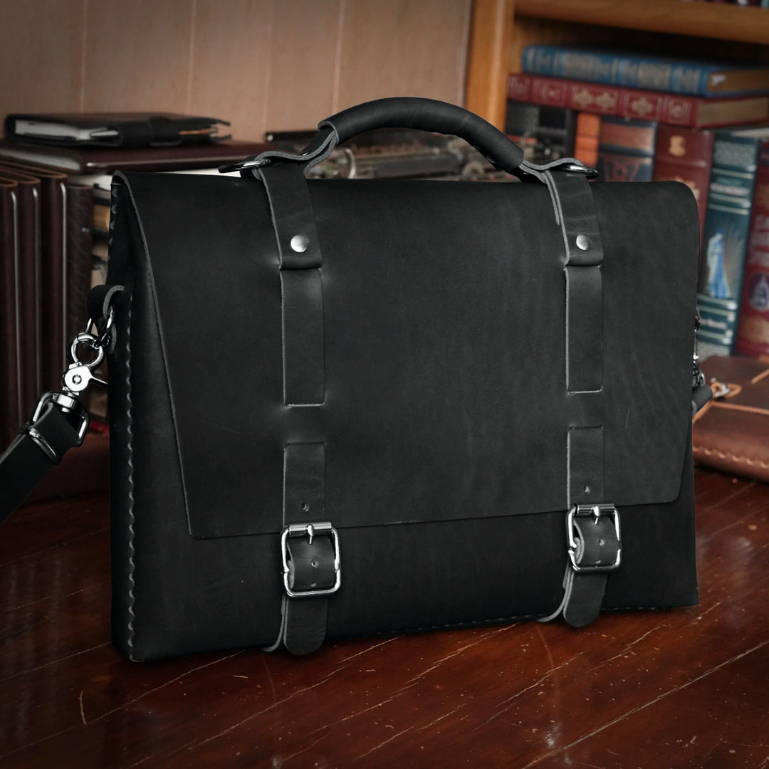 Jefferson Leather Briefcase