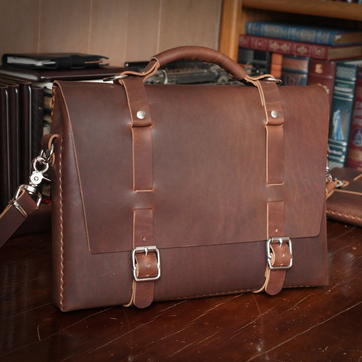 Jefferson Leather Briefcase