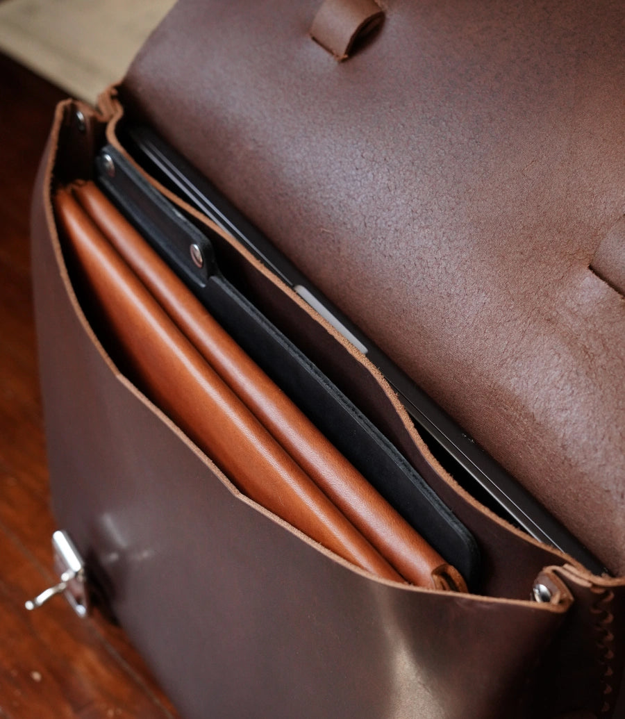Jefferson Leather Briefcase