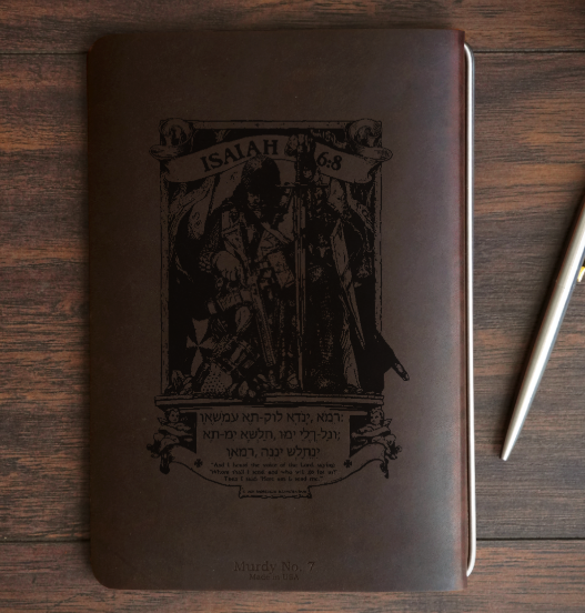Stationery Cut - Kenneth C- Custom Order - Refillable Leather Cover 20250707