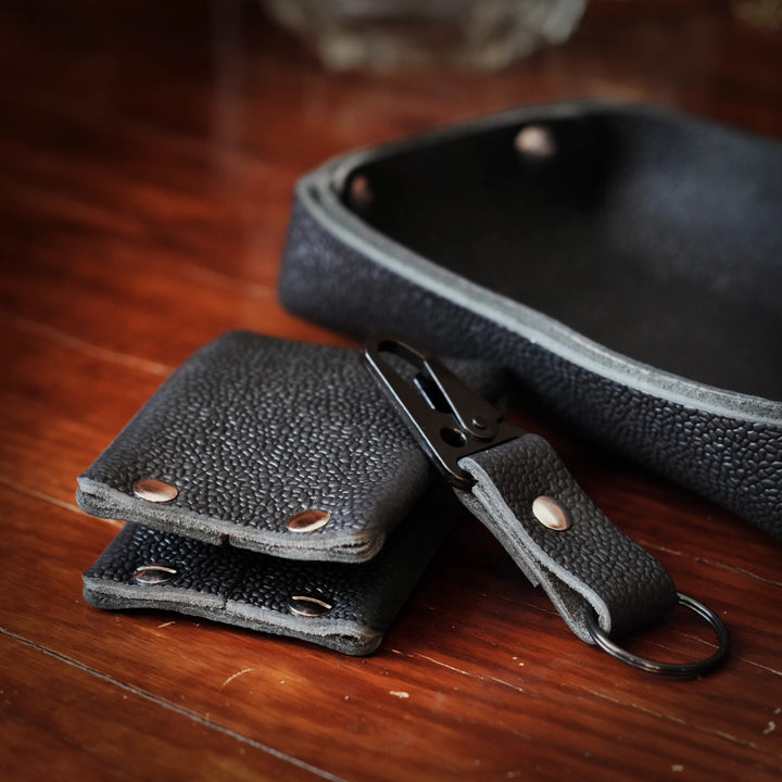 Key Valet Tray, Keychain, & Bi-Fold Wallet Bundle - Limited Edition Drop 026