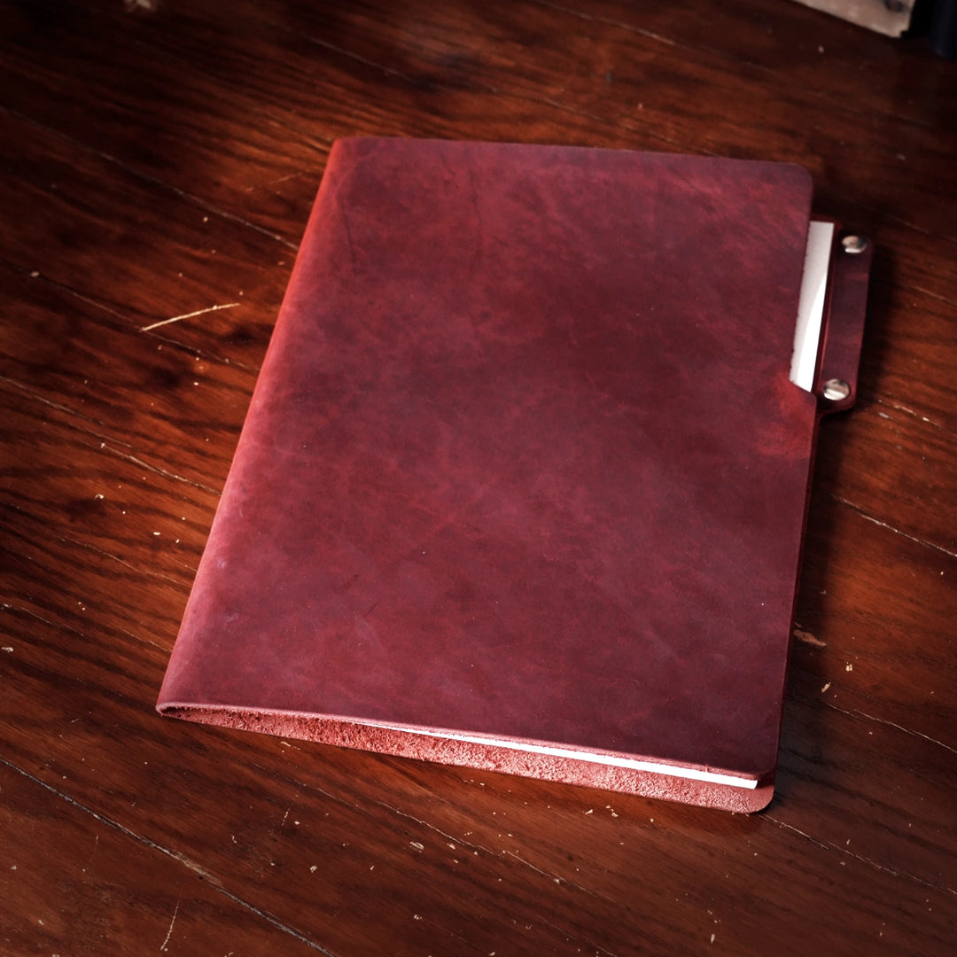Leather Top Tab File Folder - Limited Edition Drop 048