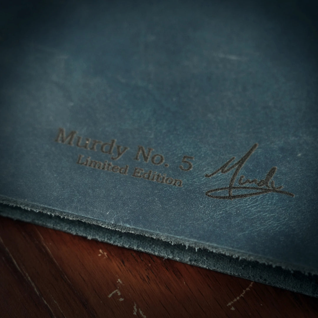Leather Top Tab File Folder - Limited Edition Drop 082