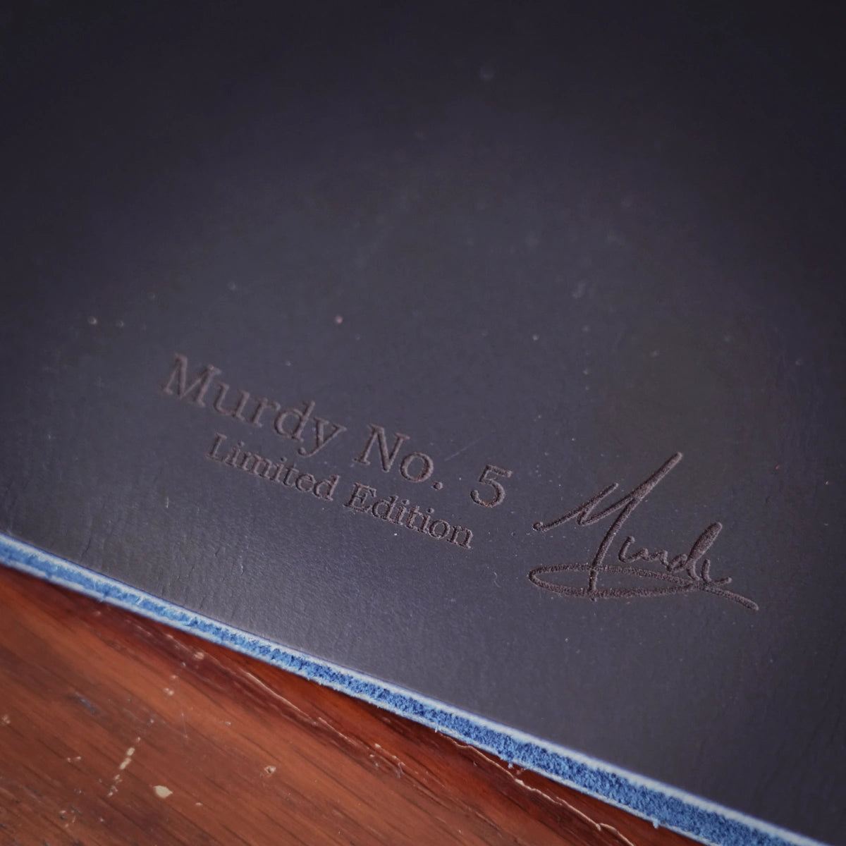 Leather Top Tab File Folder - Limited Edition Drop 044