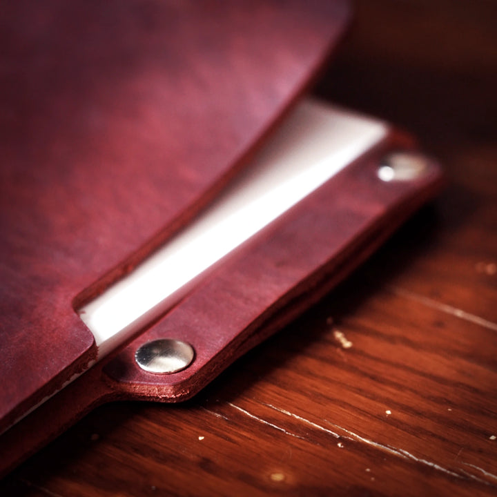 Leather Top Tab File Folder - Limited Edition Drop 048