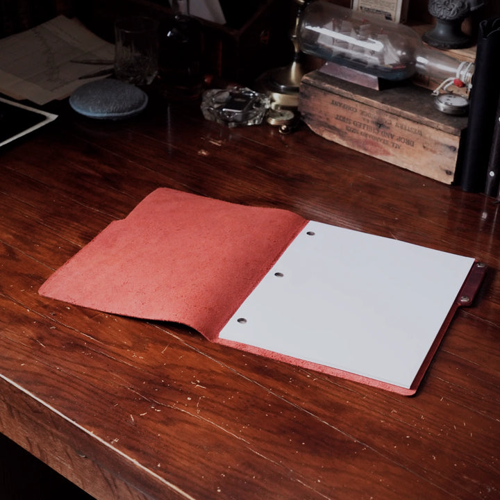 Leather Top Tab File Folder - Limited Edition Drop 048