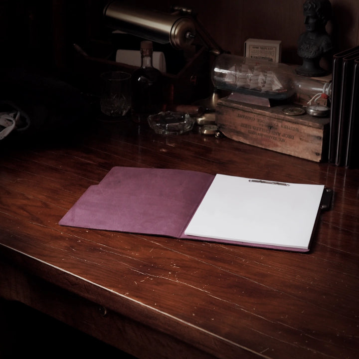 Leather Top Tab File Folder - Limited Edition Drop 059