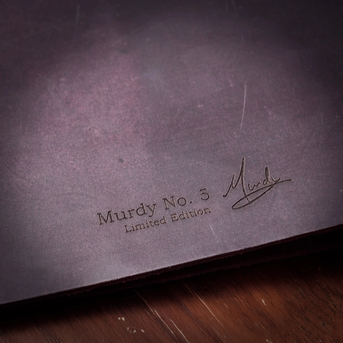 Leather Top Tab File Folder - Limited Edition Drop 059