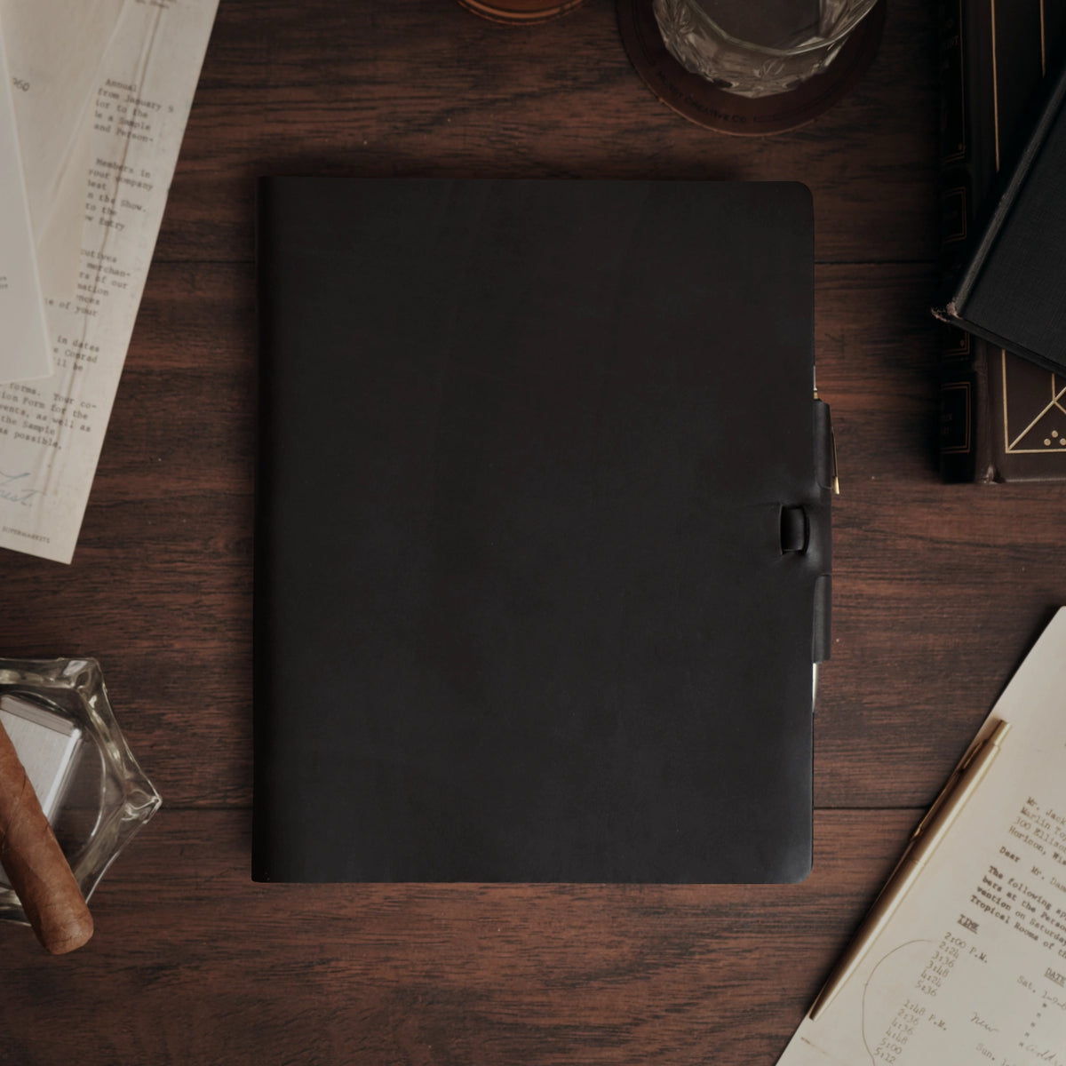 Ledger Cut - Refillable Leather Journal