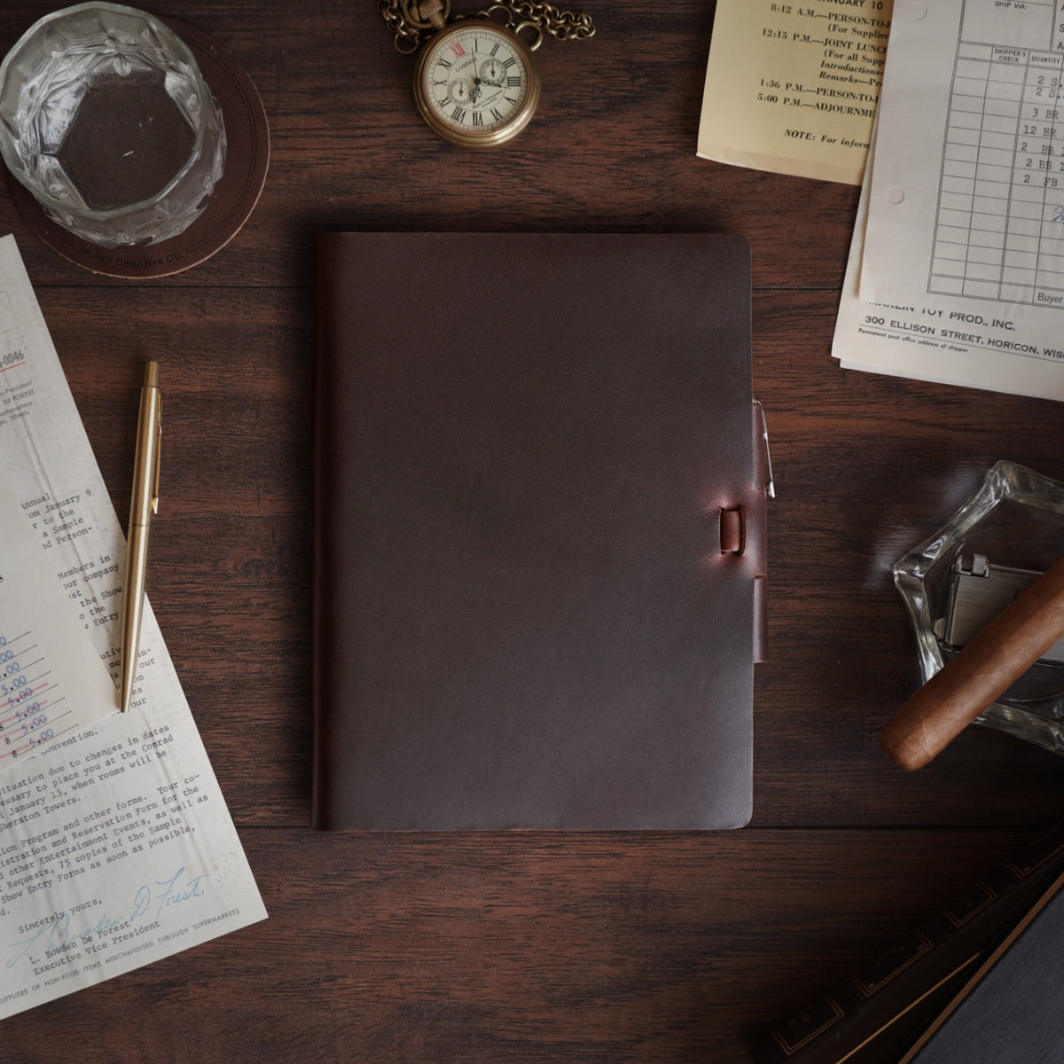 Custom Metric Cut - Refillable Leather Journal