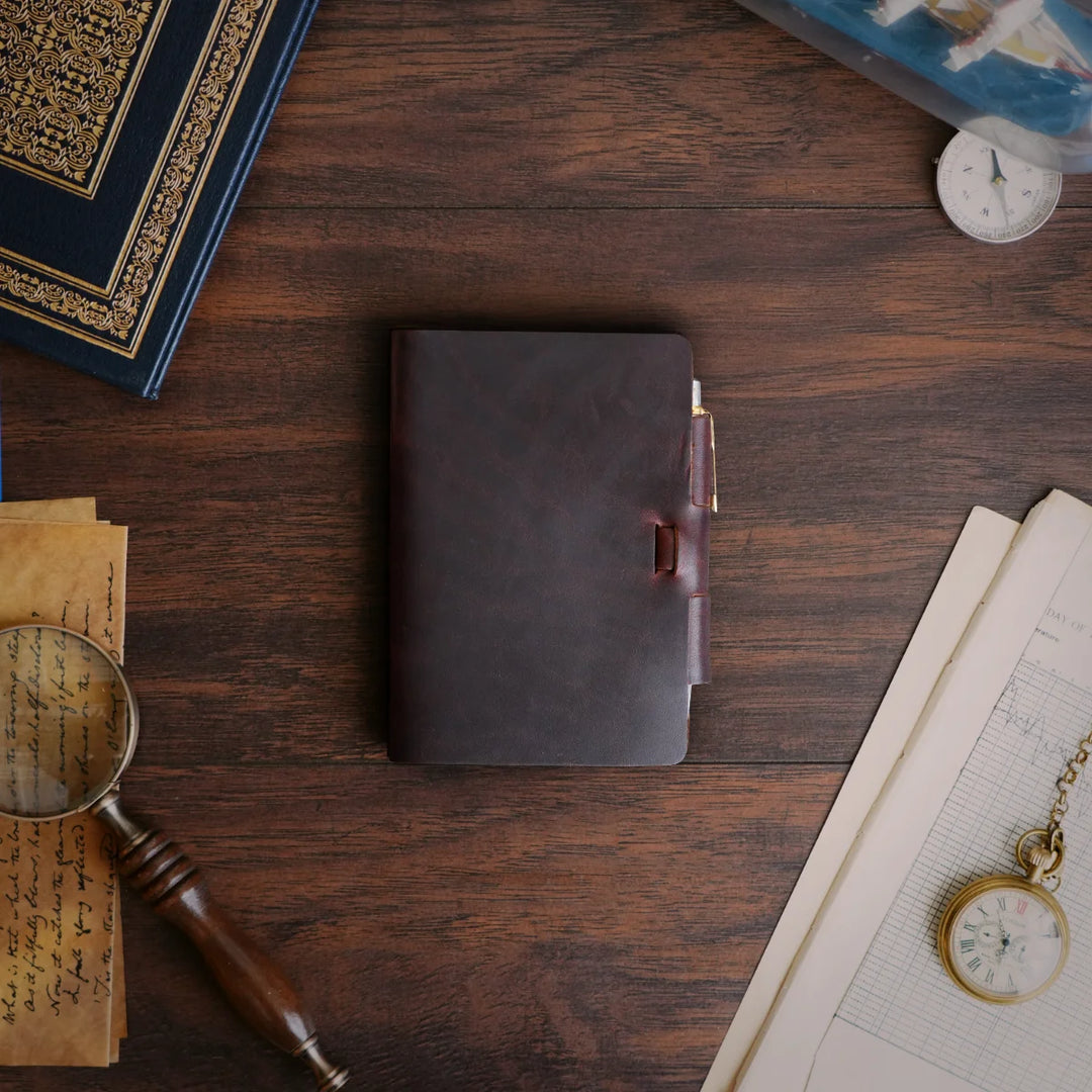 Mini Cut - Refillable Leather Journal