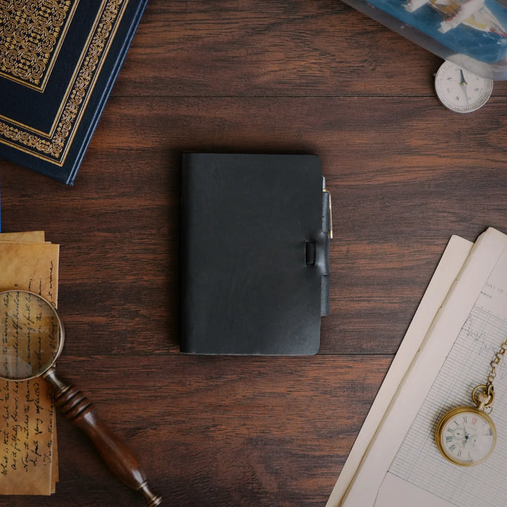 Mini Cut - Refillable Leather Journal