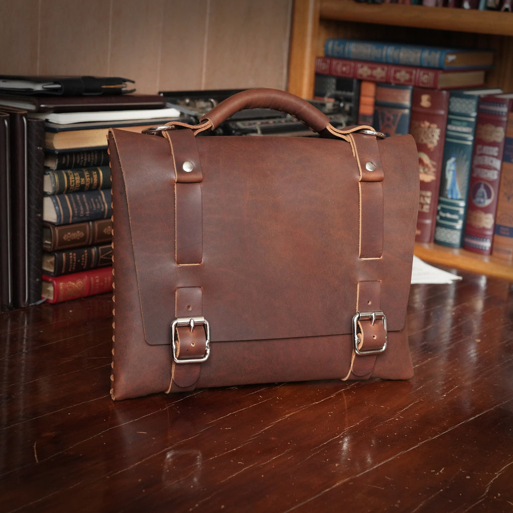 Kennedy Leather Briefcase – Murdy Creative Co.