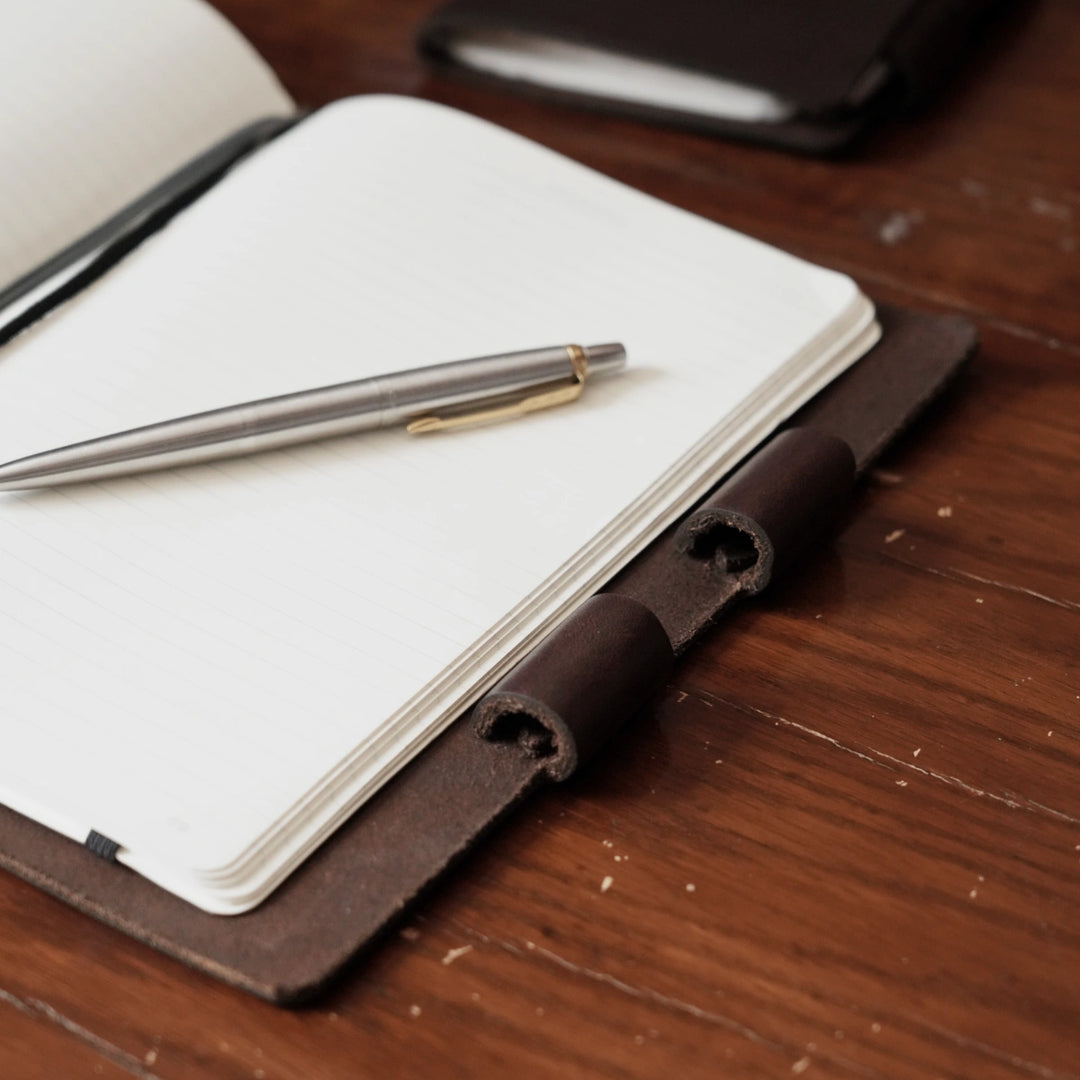 Stationery Cut - Refillable Leather Cover