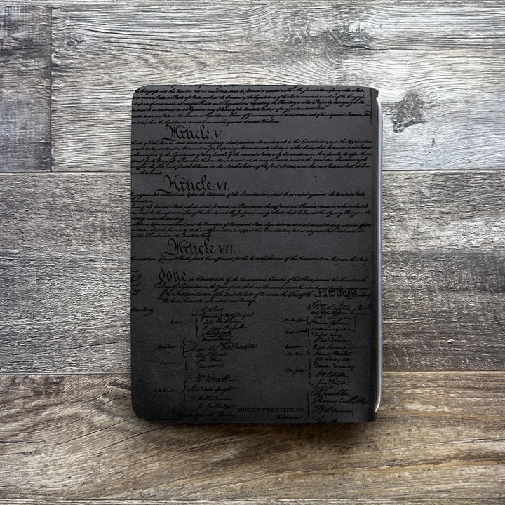Founding Fathers - Pre-Engraved - Refillable Leather Covers