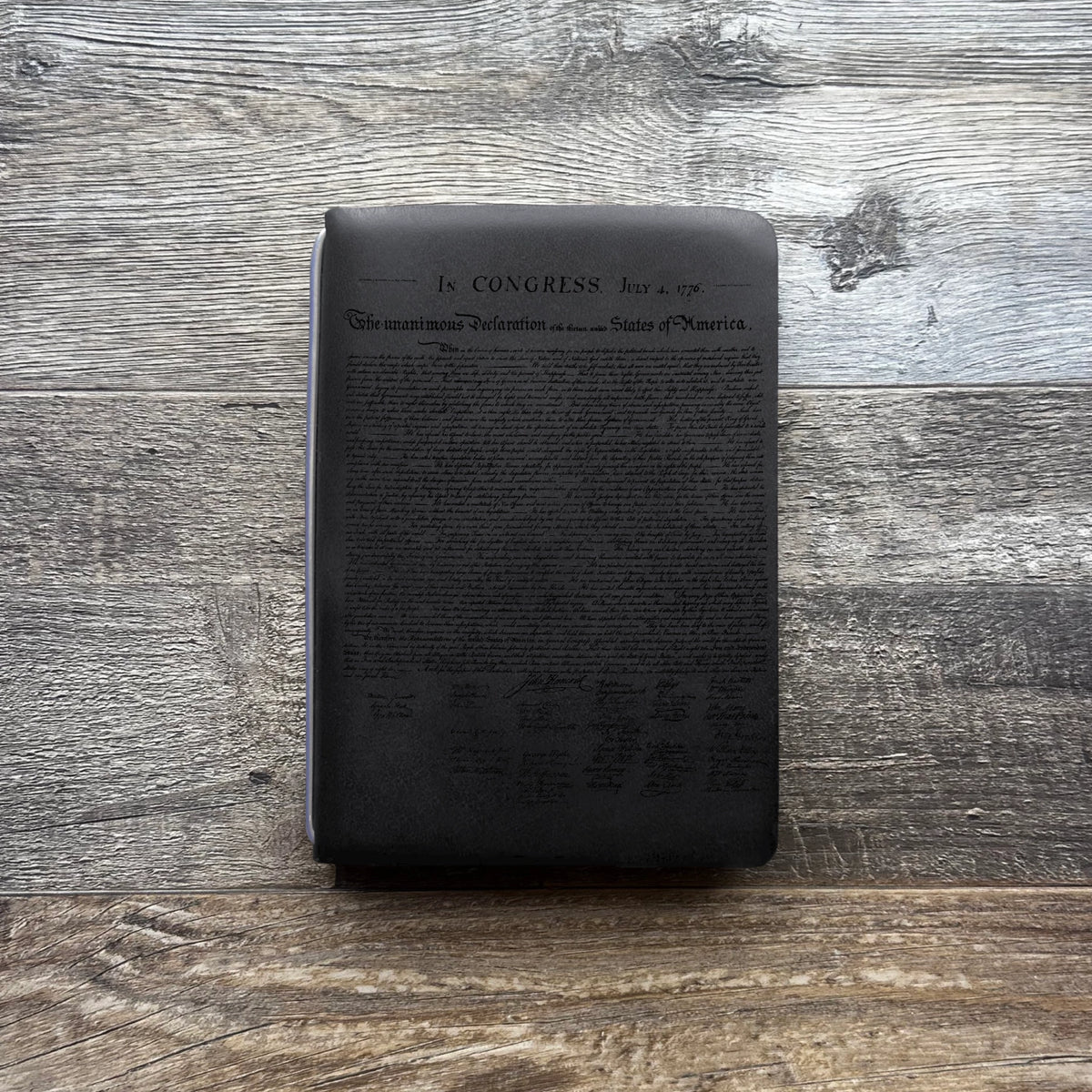 Founding Fathers - Engraving Design - Refillable Leather Covers