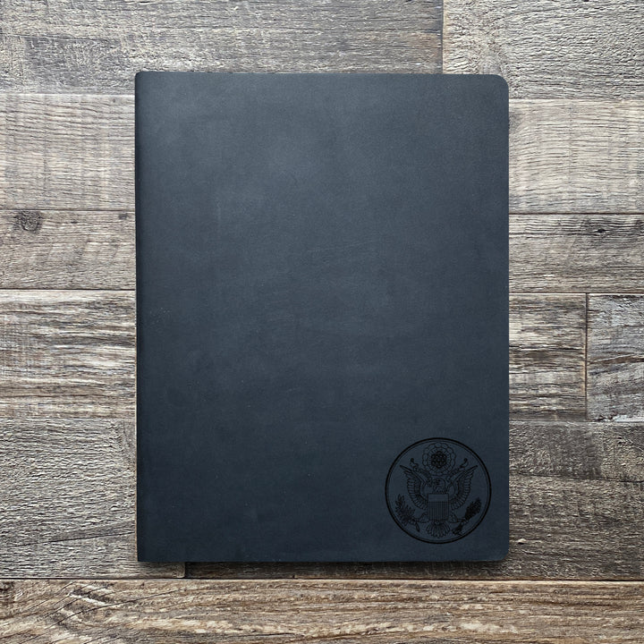 Great Seal - Small - Pre-Engraved - Leather Folder