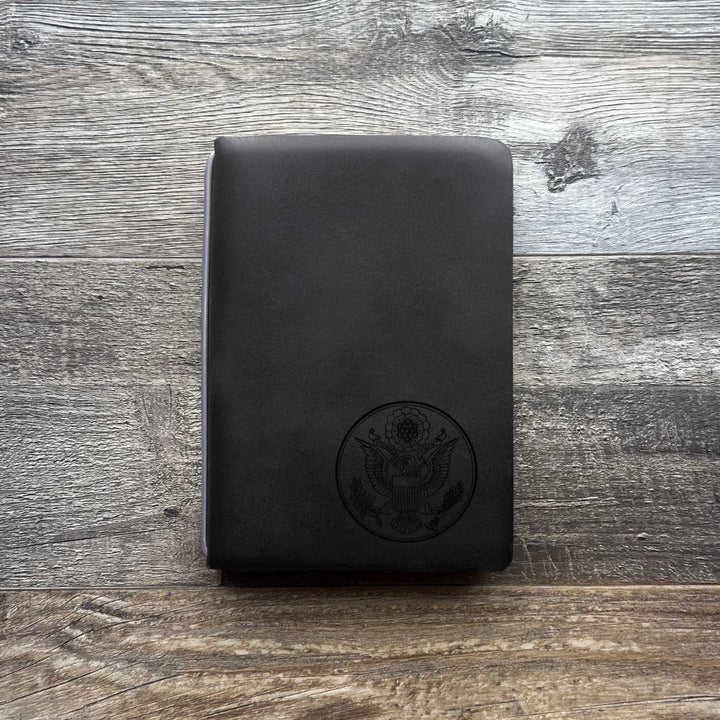 Great Seal - Small - Pre-Engraved - Refillable Leather Covers