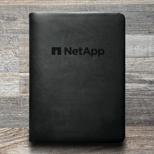 Custom Order NetApp - Executive Cut - Refillable Leather Folio 20241015