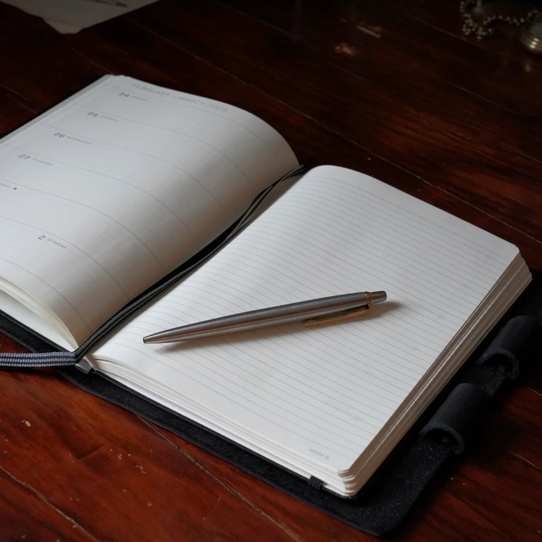 Metric Cut - Refillable Leather Journal