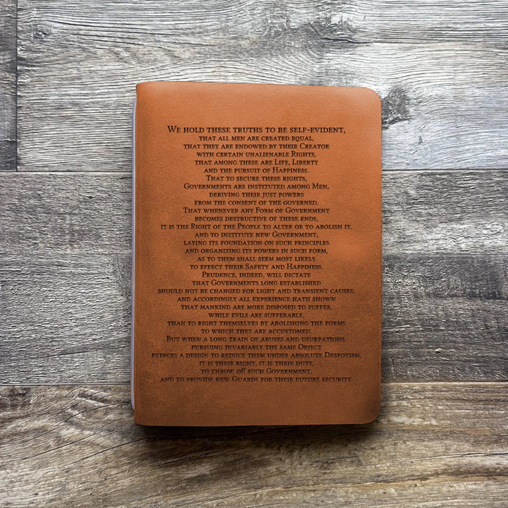 Preamble - Pre-Engraved - Refillable Leather Covers