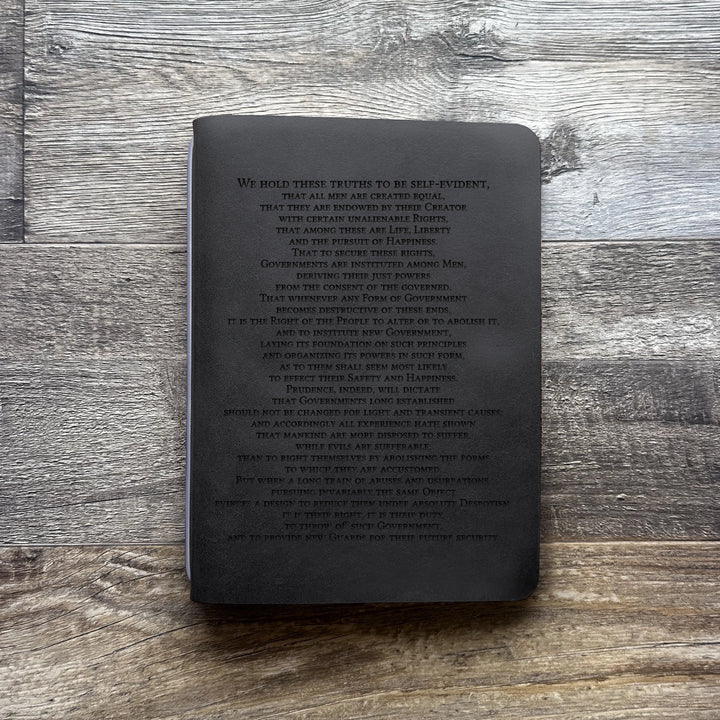 Preamble - Pre-Engraved - Refillable Leather Covers