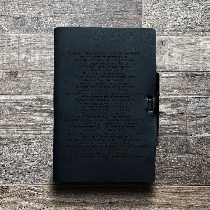 Preamble - Pre-Engraved - Refillable Leather Journals