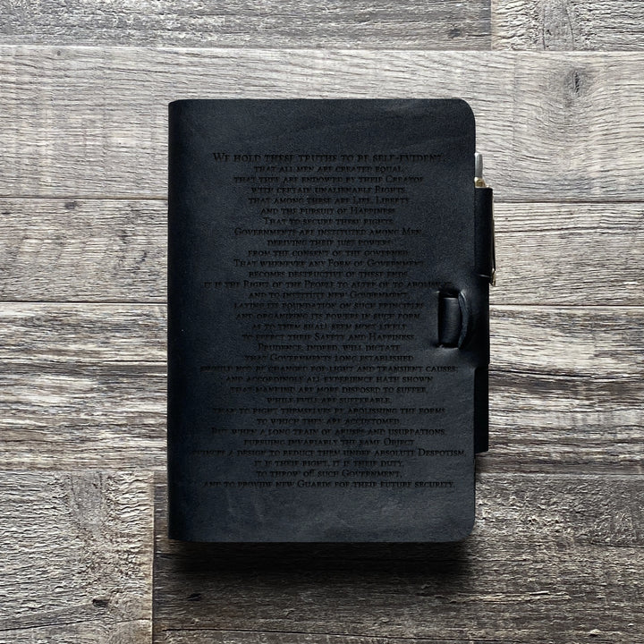 Preamble - Pre-Engraved - Refillable Leather Journals