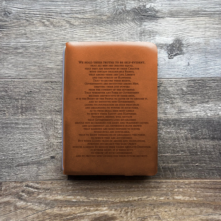 Preamble - Pre-Engraved - Refillable Leather Covers