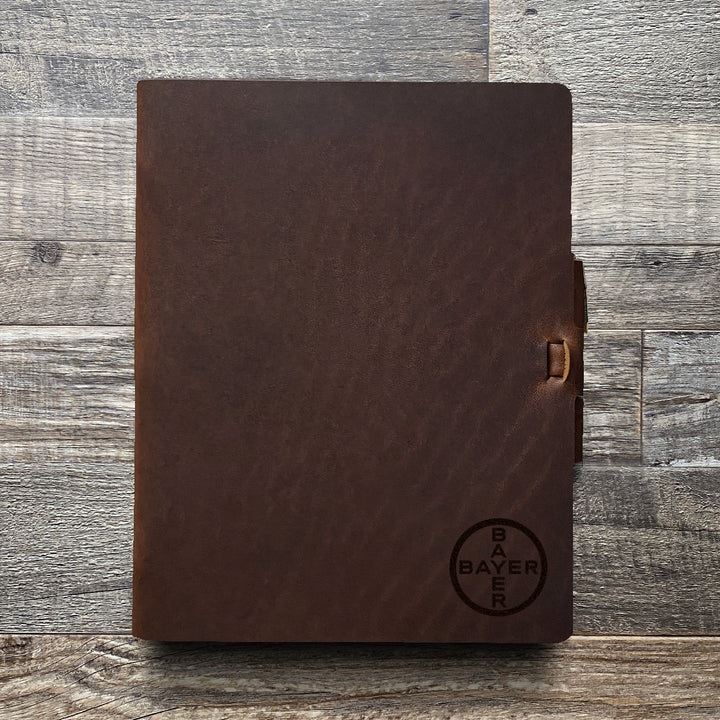 Custom Order - Scott P - Ledger Cut - Refillable Leather Journal 20251016