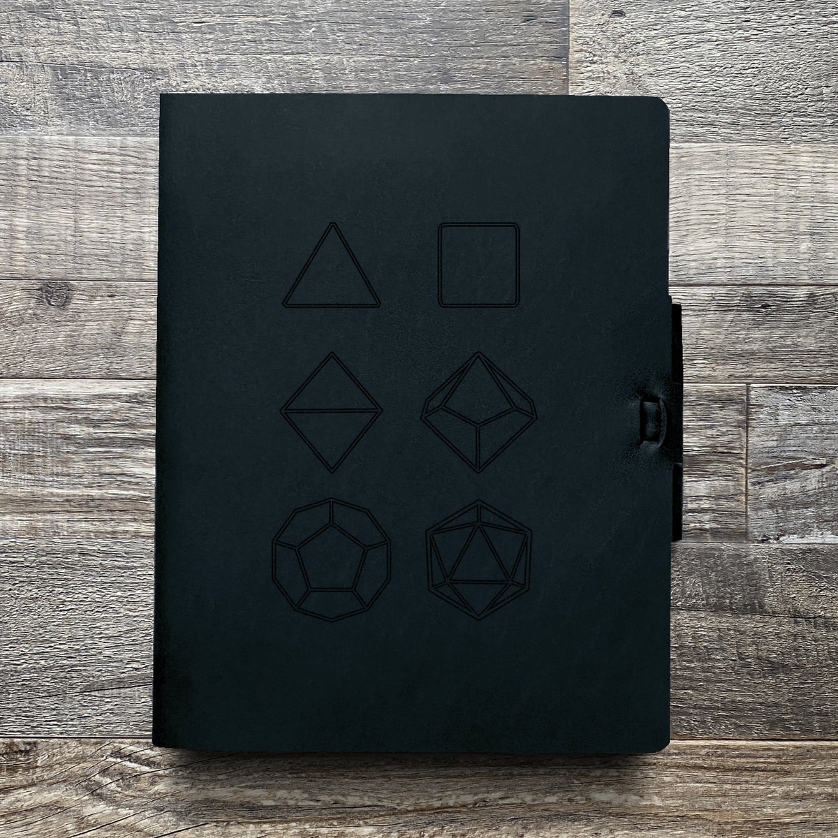Seven Set - Engraving Design - Refillable Leather Journals