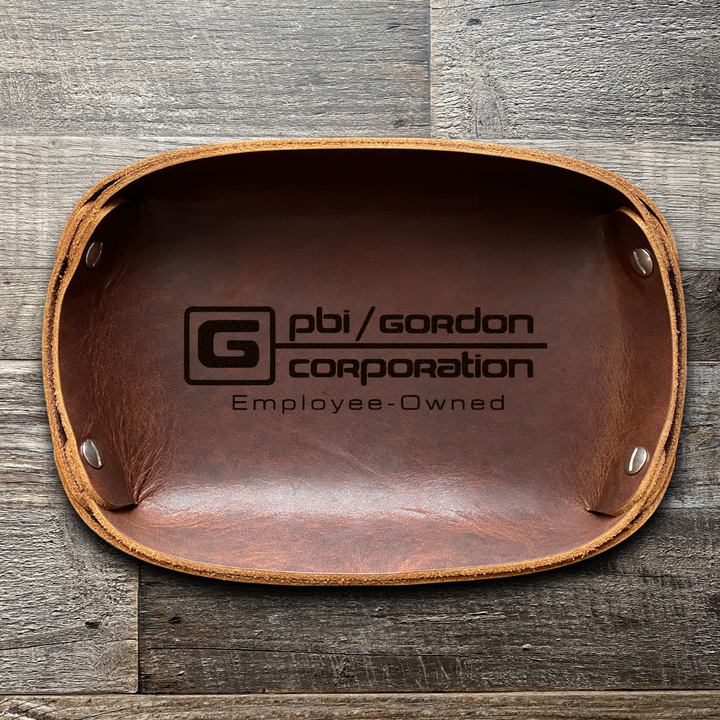 Custom Order PBI Gordon - Leather Key Valet Tray 20241002