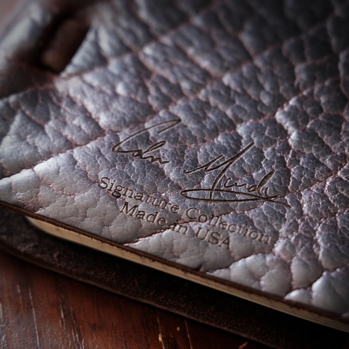 Signature Collection - Mini Cut - Refillable Leather Journal