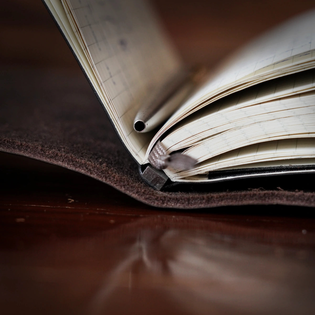 Signature Collection - Mini Cut - Refillable Leather Journal