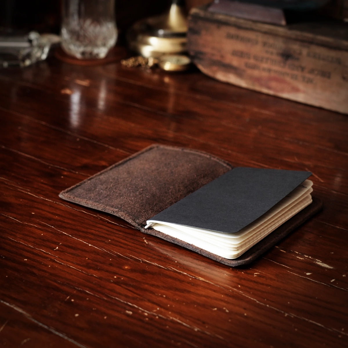 Signature Collection - Pocket Cut - Refillable Leather Cover