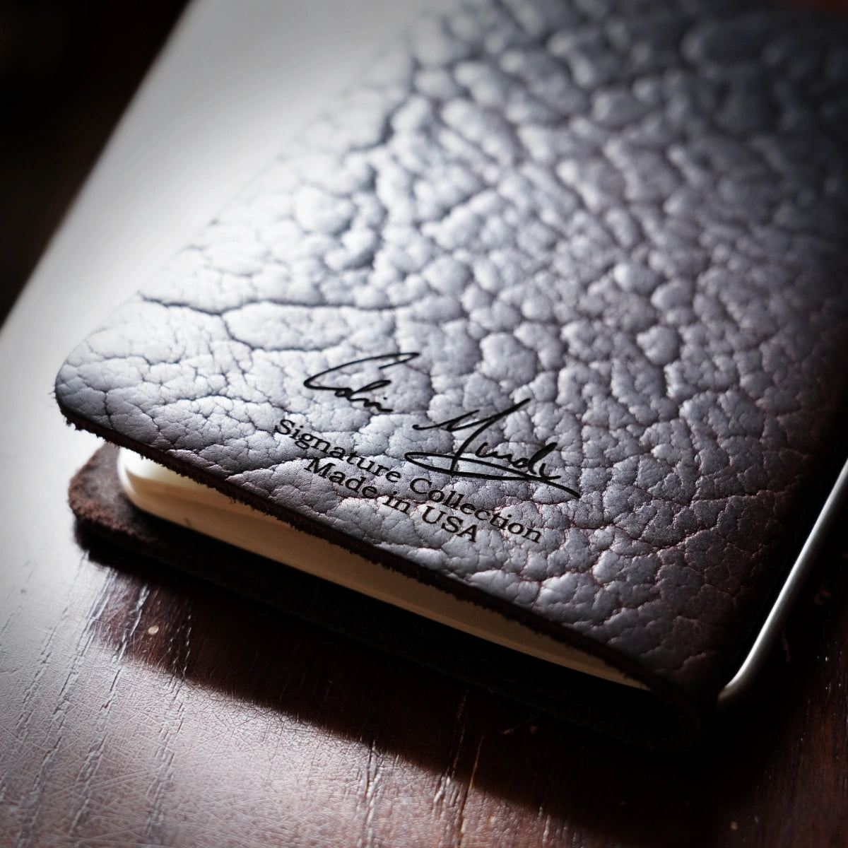 Signature Collection - Pocket Cut - Refillable Leather Cover
