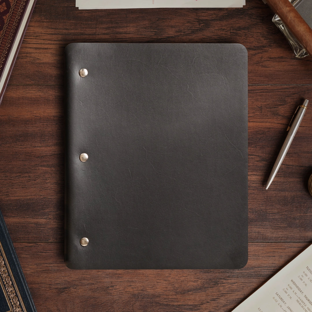 Slim Cut - Refillable Leather Binder