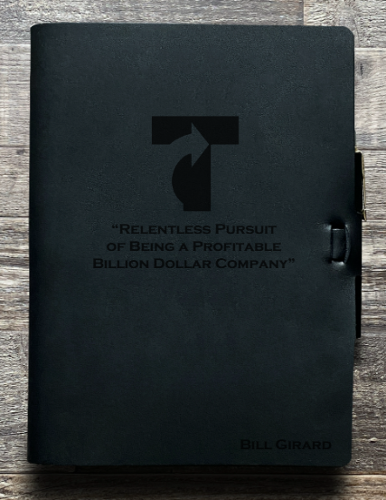 Custom Order - Tim M - Metric Cut - Refillable Leather Journal 20250811