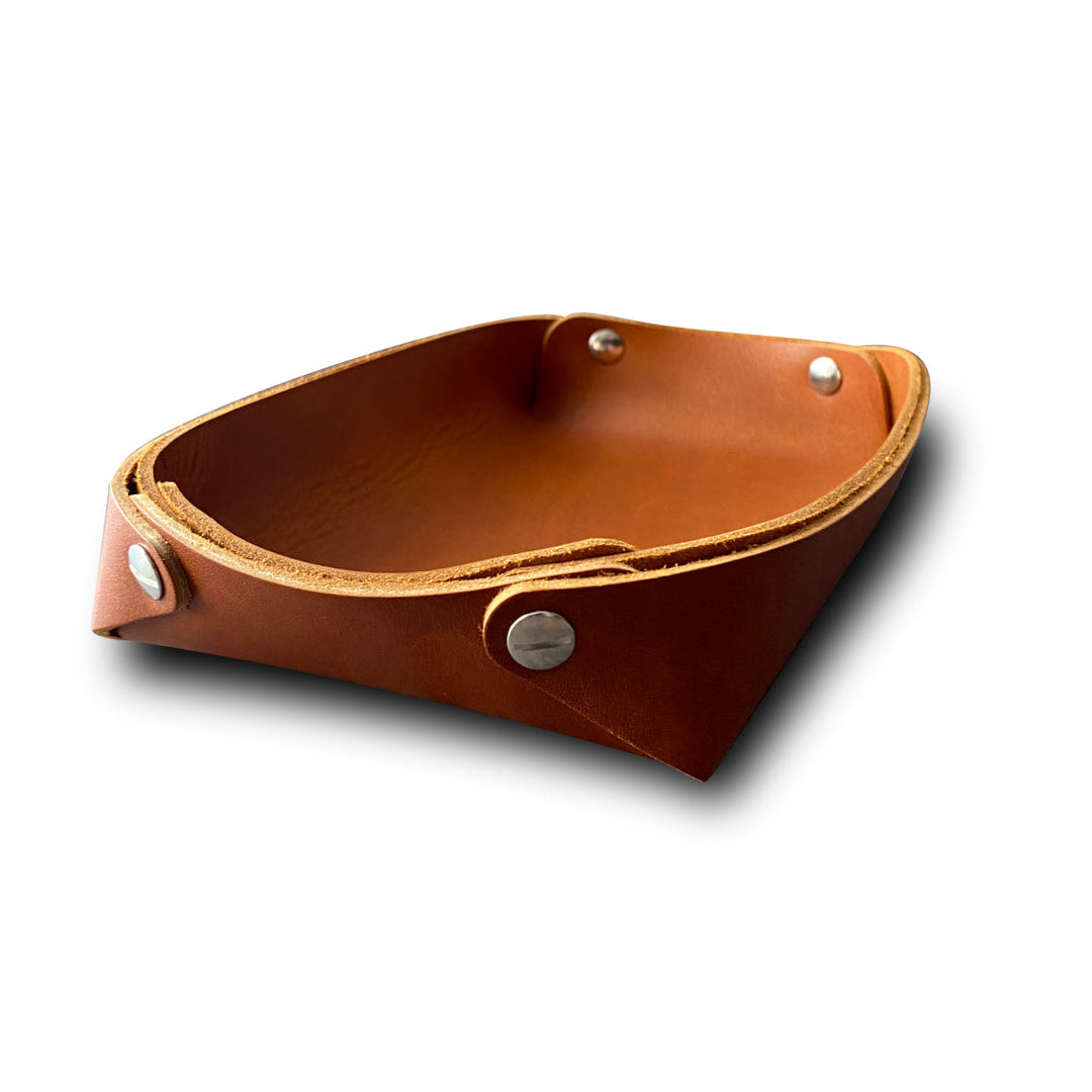 Custom Order Stuart M - Leather Key Valet Tray 20230822