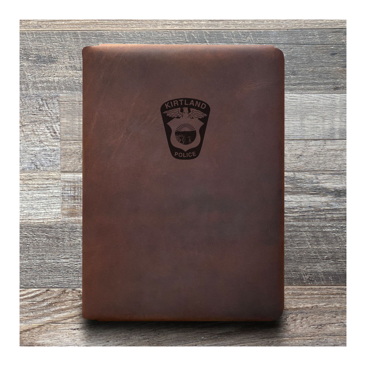 Custom Executive Cut - Refillable Leather Folio