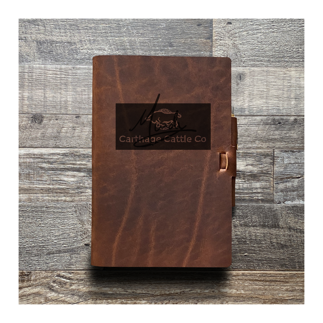 Custom Classic Cut - Refillable Leather Journal