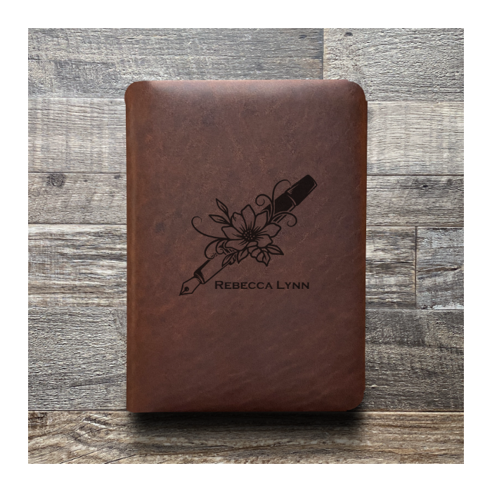 Custom Travel Cut - Refillable Leather Folio