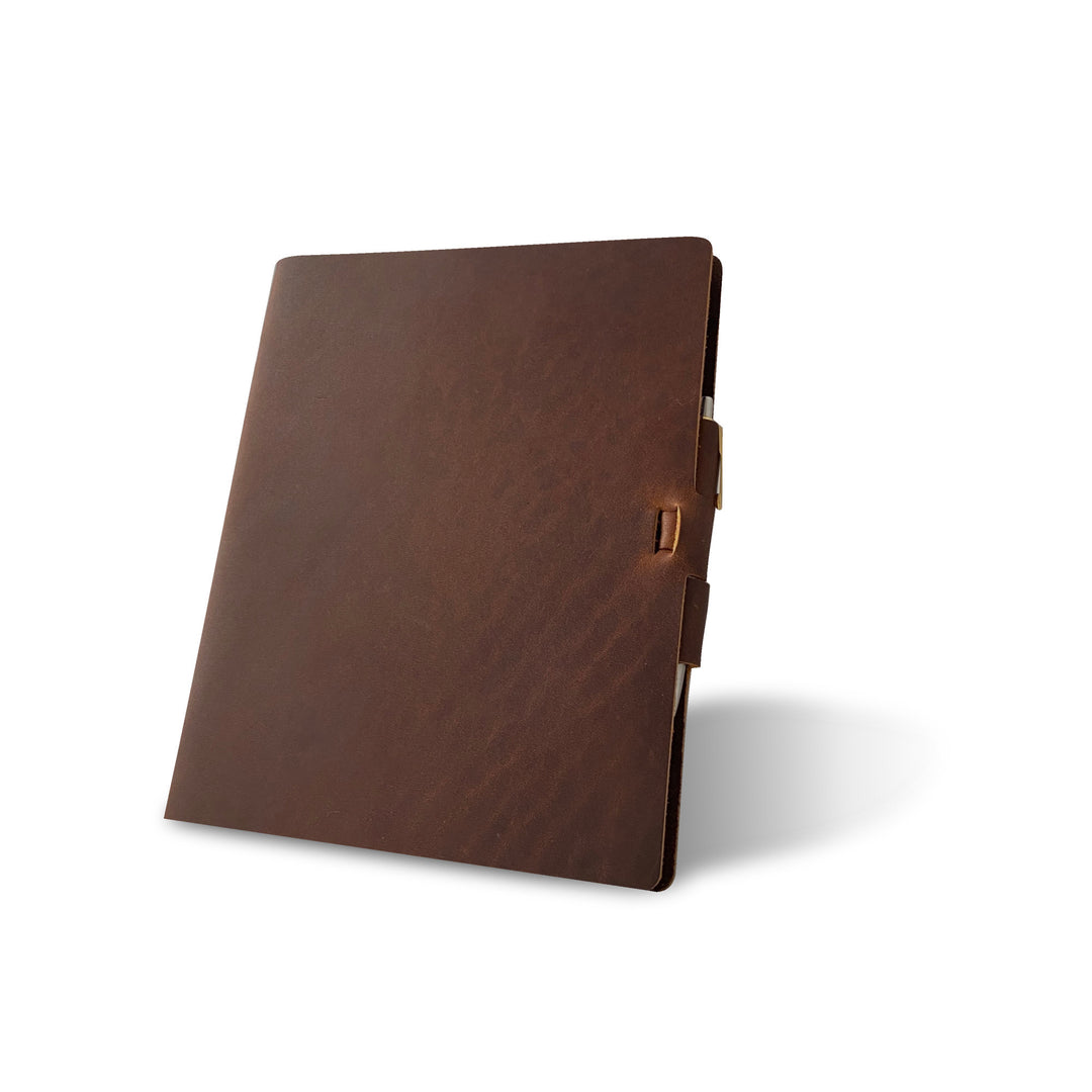 Composition Cut - Refillable Leather Journal
