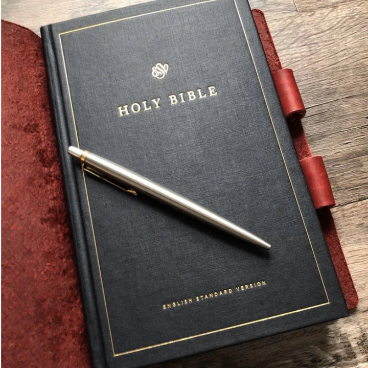 Celtic Bible - Pre-Engraved - Metric Cut Refillable Leather Journal
