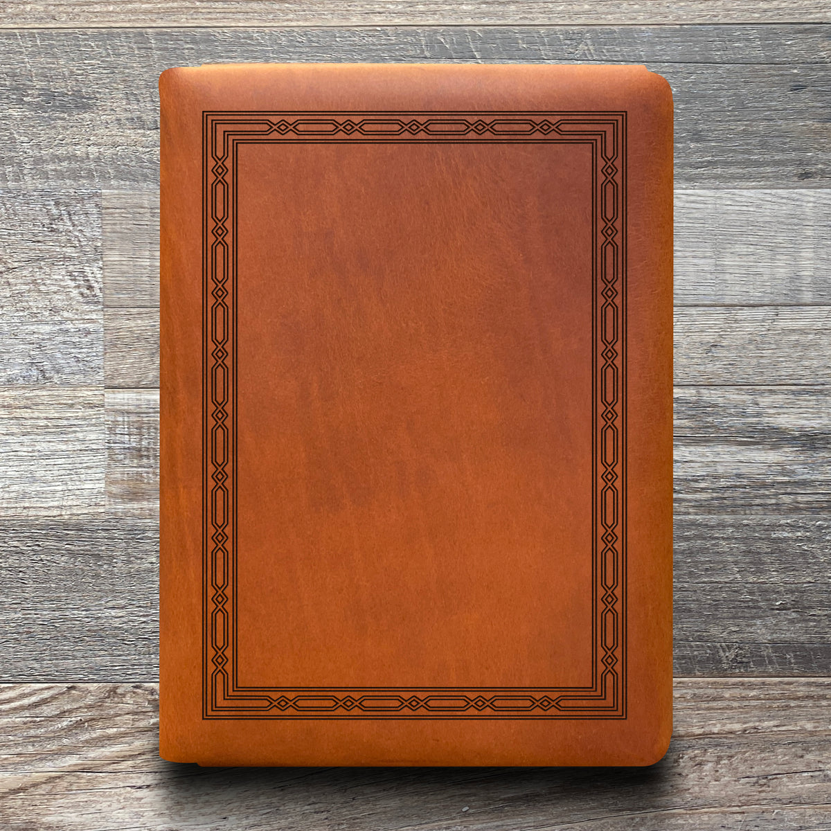 Classic Weave - Engraving Design - Refillable Leather Folios