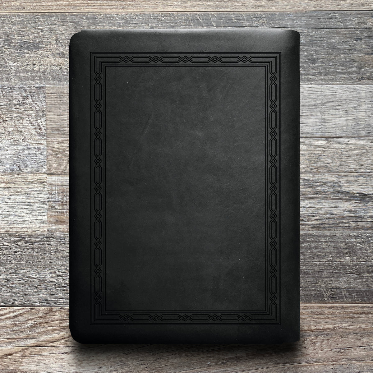 Classic Weave - Engraving Design - Refillable Leather Folios