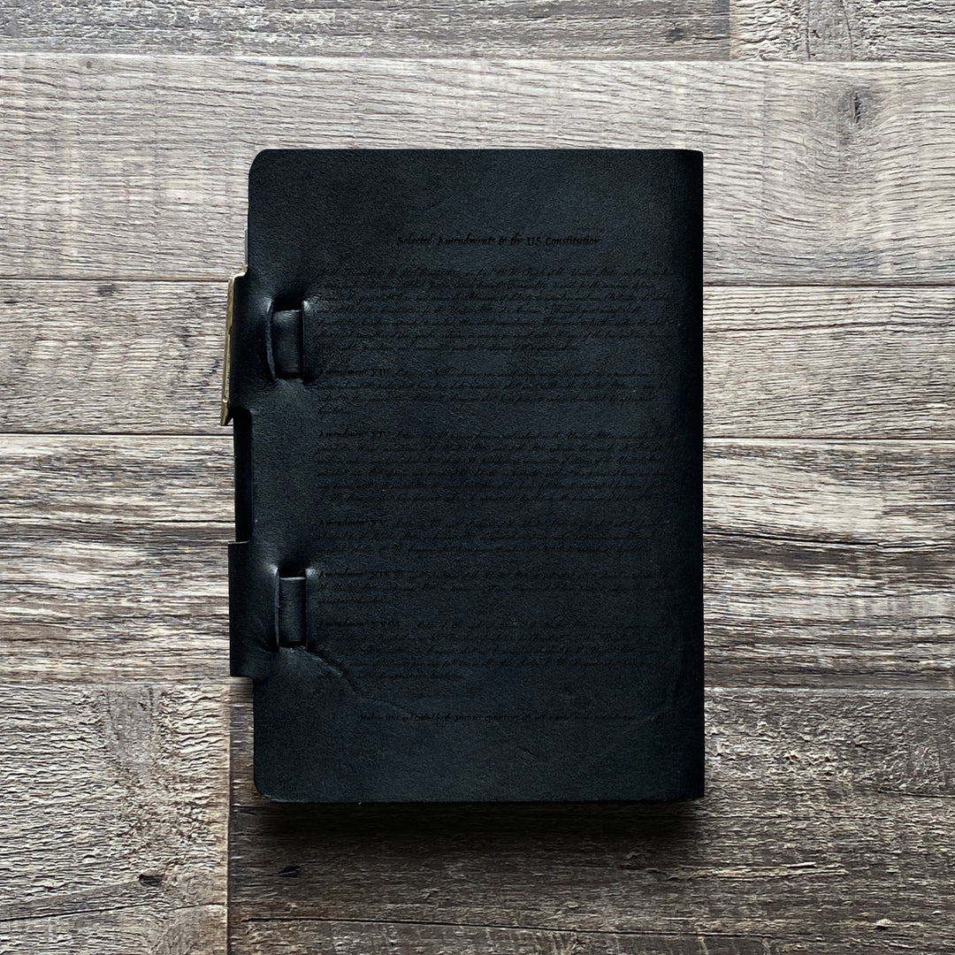 Constitution - Pre-Engraved - Refillable Leather Journals