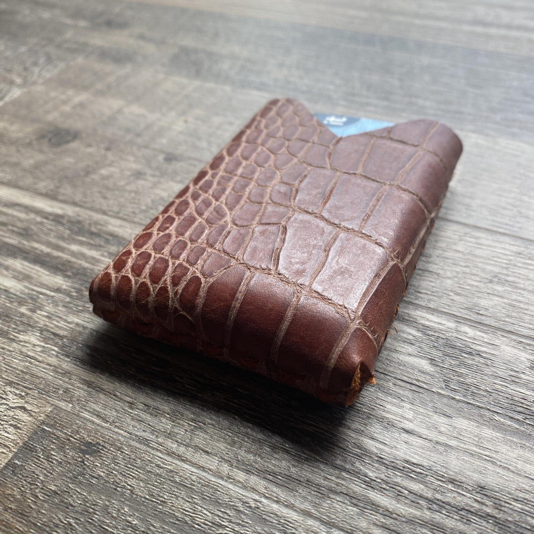 Gator - Special Edition - Minimalist Leather Wallet