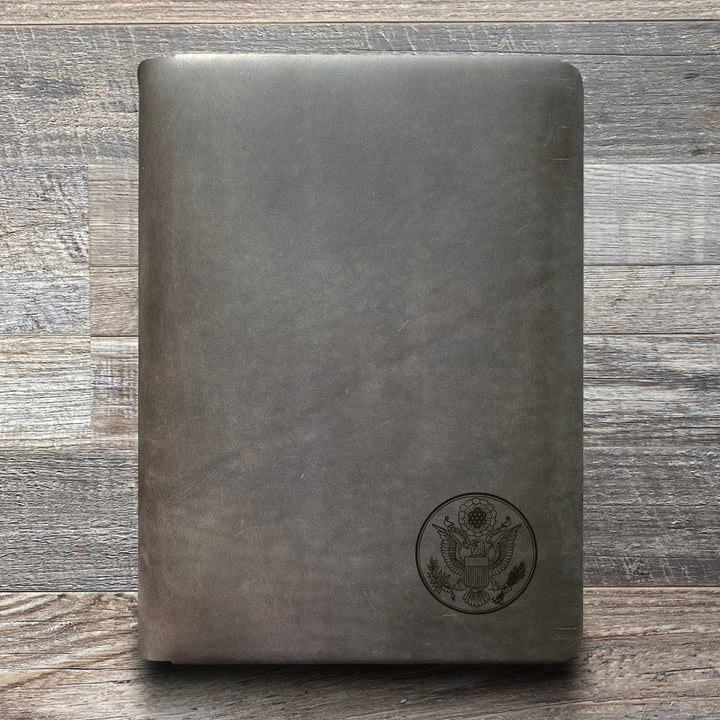 Great Seal - Small - Pre-Engraved - Refillable Leather Folios